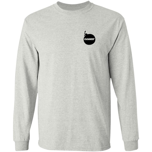 Cloakzy Merch Cloakzy Drip Tee White Cloakzy Merch Cloakzy Drip Tee White