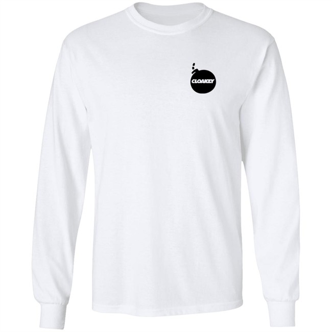 Cloakzy Merch Cloakzy Drip Tee White Cloakzy Merch Cloakzy Drip Tee White