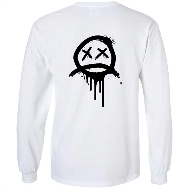 Cloakzy Merch Cloakzy Drip Tee White Cloakzy Merch Cloakzy Drip Tee White