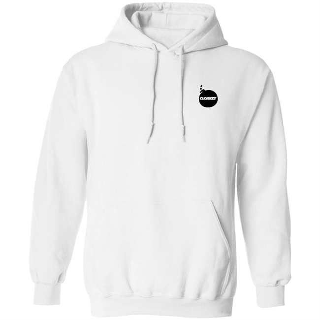 Cloakzy Merch Cloakzy Drip Tee White Cloakzy Merch Cloakzy Drip Tee White