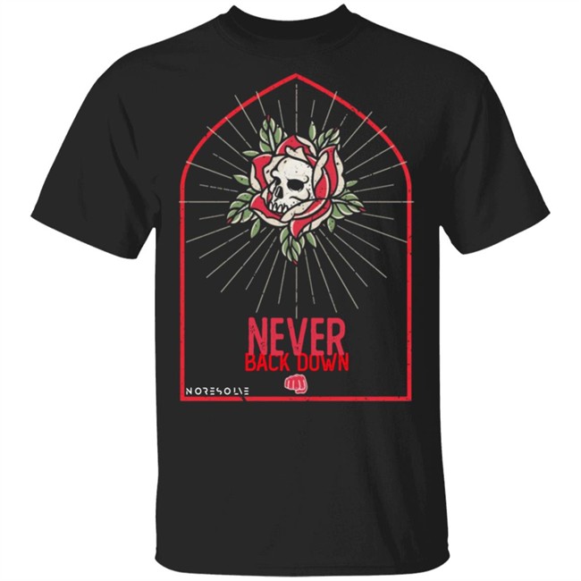 No Resolve Official Hooded Sweatshirt Never Back Down Hoodie Official No Resolve Unisex Hoodie No Resolve Official Hooded Sweatshirt Never Back Down Hoodie Official No Resolve Unisex Hoodie