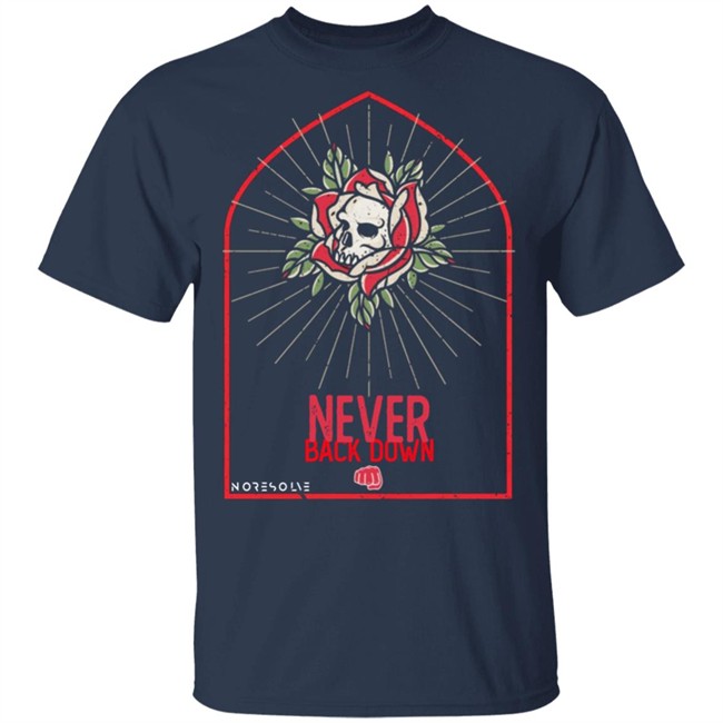 No Resolve Official Hooded Sweatshirt Never Back Down Hoodie Official No Resolve Unisex Hoodie No Resolve Official Hooded Sweatshirt Never Back Down Hoodie Official No Resolve Unisex Hoodie