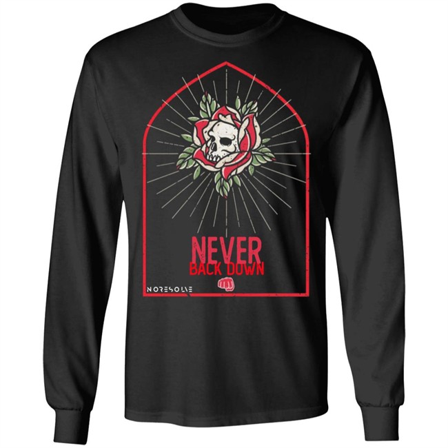 No Resolve Official Hooded Sweatshirt Never Back Down Hoodie Official No Resolve Unisex Hoodie No Resolve Official Hooded Sweatshirt Never Back Down Hoodie Official No Resolve Unisex Hoodie