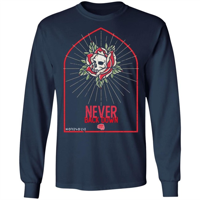 No Resolve Official Hooded Sweatshirt Never Back Down Hoodie Official No Resolve Unisex Hoodie No Resolve Official Hooded Sweatshirt Never Back Down Hoodie Official No Resolve Unisex Hoodie