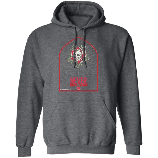 No Resolve Official Hooded Sweatshirt Never Back Down Hoodie Official No Resolve Unisex Hoodie No Resolve Official Hooded Sweatshirt Never Back Down Hoodie Official No Resolve Unisex Hoodie