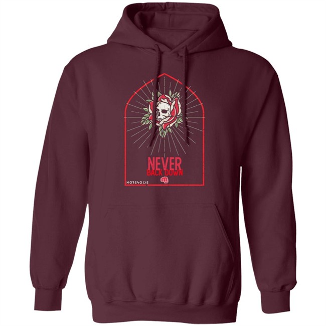 No Resolve Official Hooded Sweatshirt Never Back Down Hoodie Official No Resolve Unisex Hoodie No Resolve Official Hooded Sweatshirt Never Back Down Hoodie Official No Resolve Unisex Hoodie