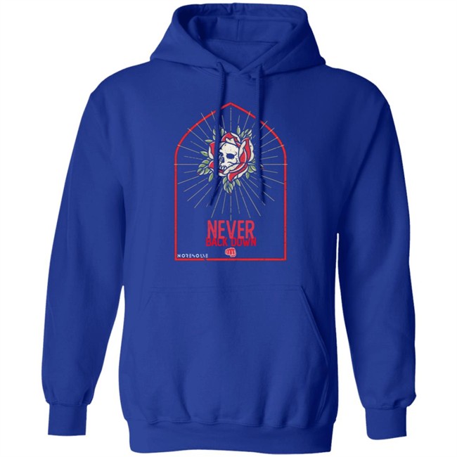 No Resolve Official Hooded Sweatshirt Never Back Down Hoodie Official No Resolve Unisex Hoodie No Resolve Official Hooded Sweatshirt Never Back Down Hoodie Official No Resolve Unisex Hoodie