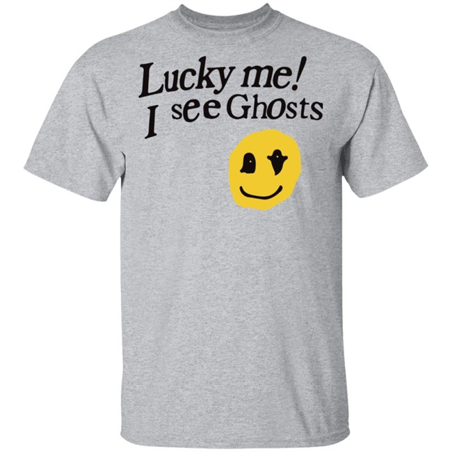 Lucky me I See Ghosts Smiley For Sale Lucky me I See Ghosts Smiley For Sale