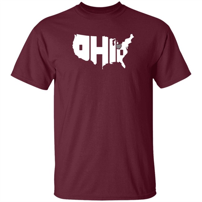 United States Of Ohio Tee Shirt United States Of Ohio Tee Shirt