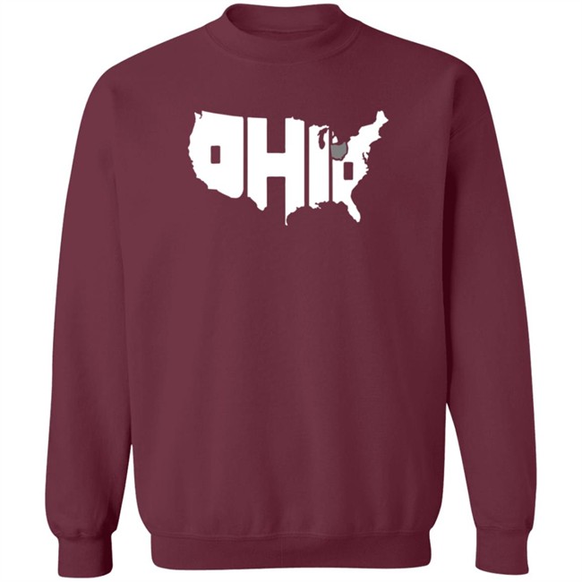 United States Of Ohio Tee Shirt United States Of Ohio Tee Shirt