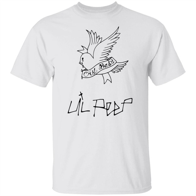 Lil peep merch cry baby shirt - Style Ranking The Most Iconic 'Lil' Rappers Of All Time