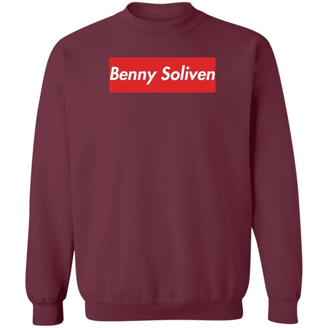 Benny soliven merch hooded sweatshirt Fashion Clothes graphic tees Benny soliven merch hooded sweatshirt Fashion Clothes graphic tees