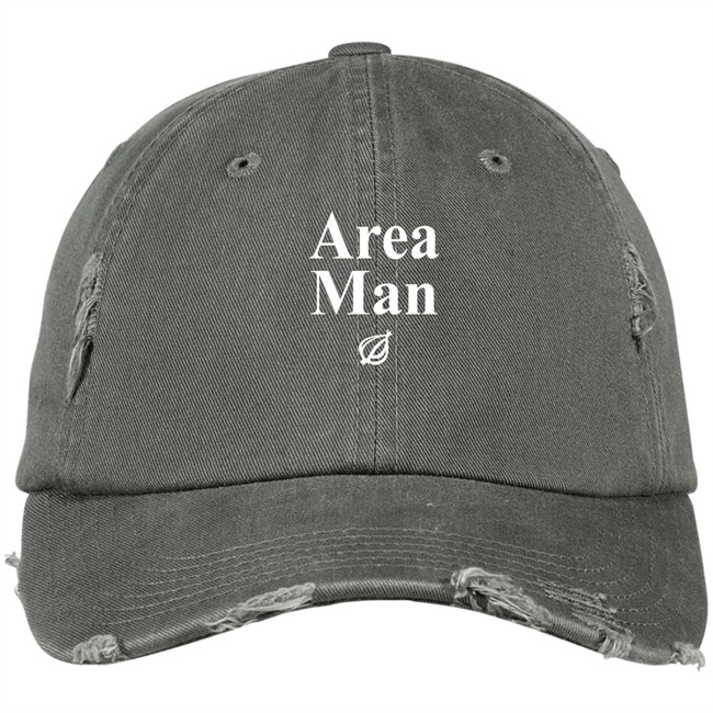 Area Man Headline Hat Black Area Man Headline Hat Black