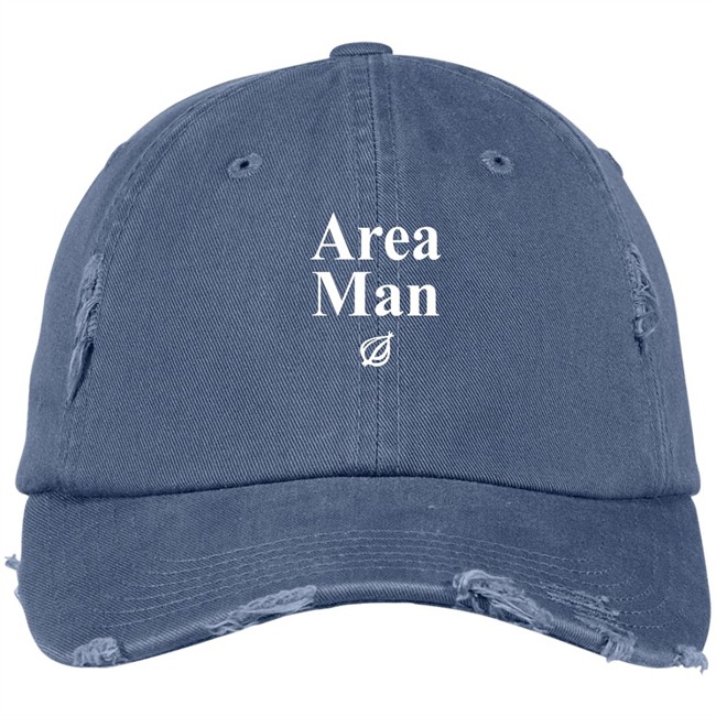 Area Man Headline Hat Black Area Man Headline Hat Black
