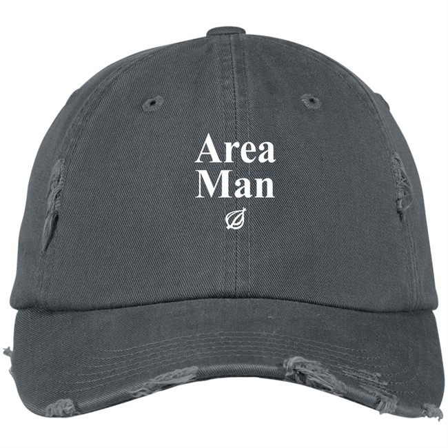 Area Man Headline Hat Black Area Man Headline Hat Black