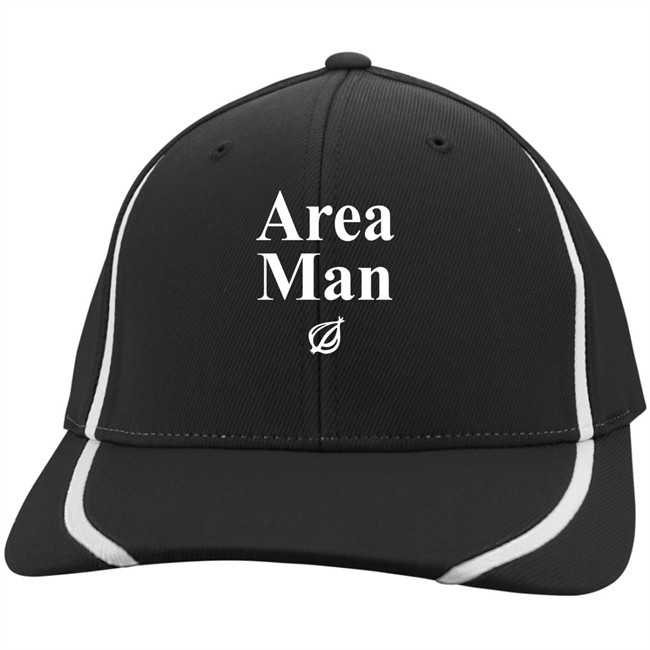 Area Man Headline Hat Black Area Man Headline Hat Black