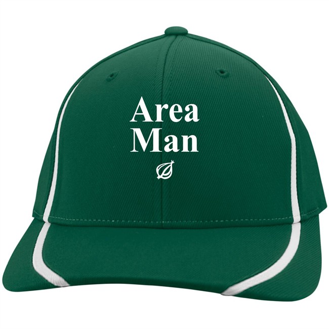 Area Man Headline Hat Black Area Man Headline Hat Black