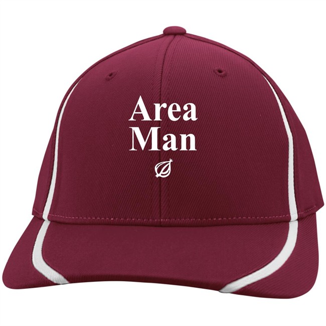 Area Man Headline Hat Black Area Man Headline Hat Black