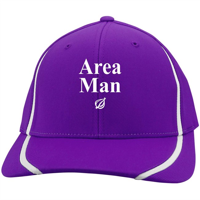 Area Man Headline Hat Black Area Man Headline Hat Black