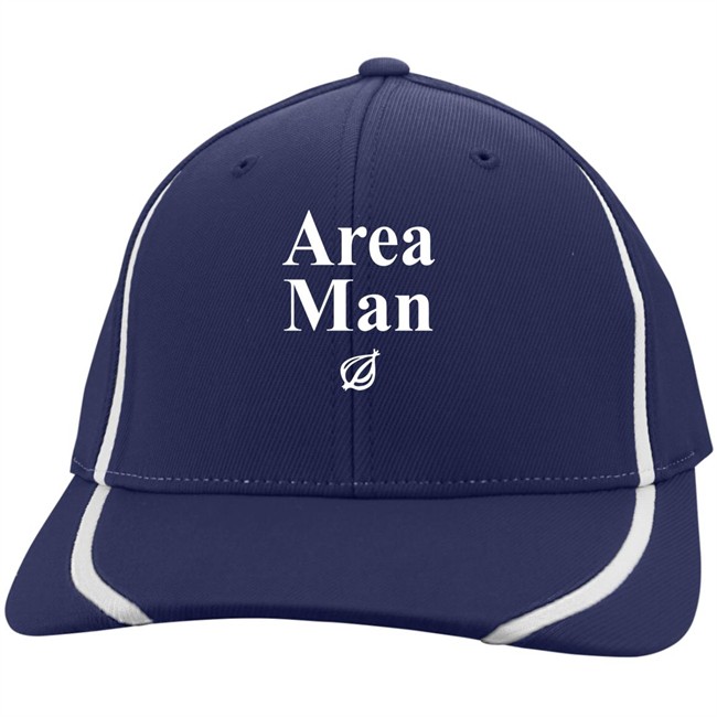 Area Man Headline Hat Black Area Man Headline Hat Black