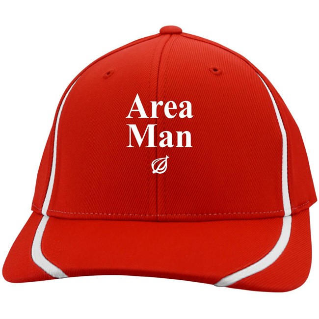 Area Man Headline Hat Black Area Man Headline Hat Black