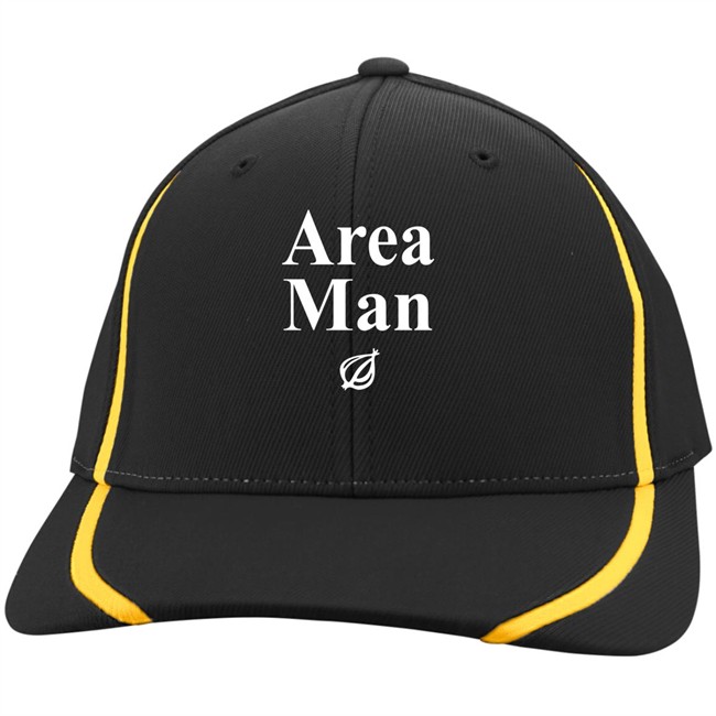 Area Man Headline Hat Black Area Man Headline Hat Black