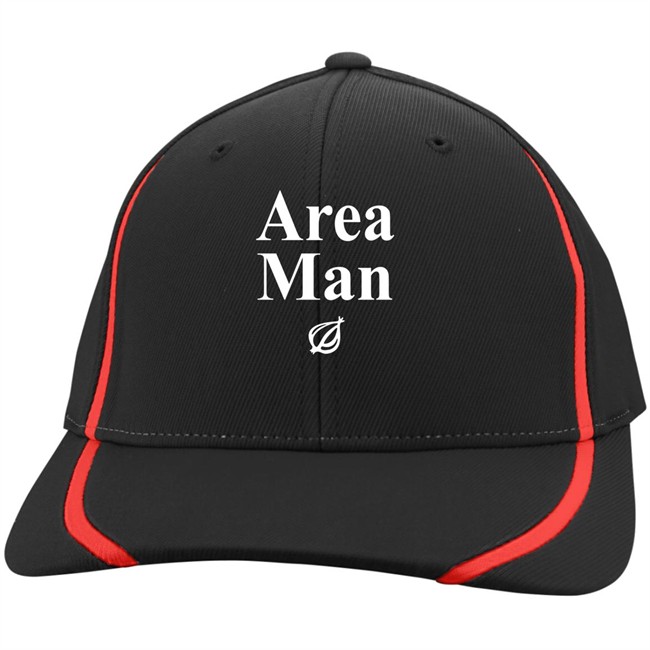 Area Man Headline Hat Black Area Man Headline Hat Black