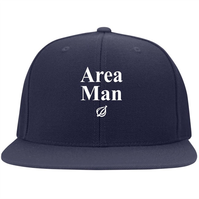 Area Man Headline Hat Black Area Man Headline Hat Black
