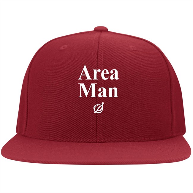 Area Man Headline Hat Black Area Man Headline Hat Black