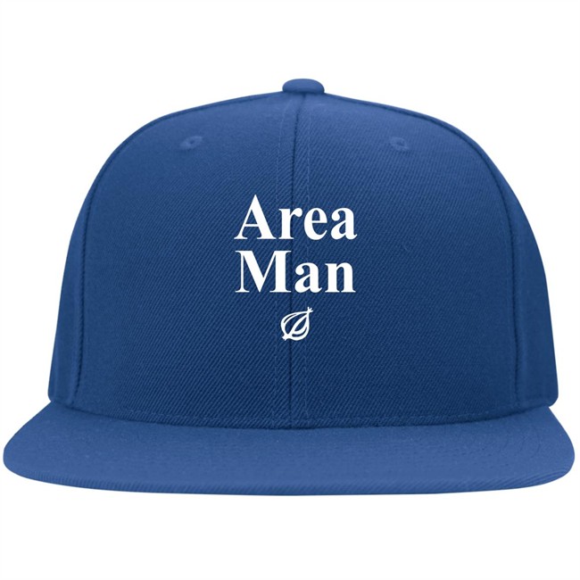 Area Man Headline Hat Black Area Man Headline Hat Black