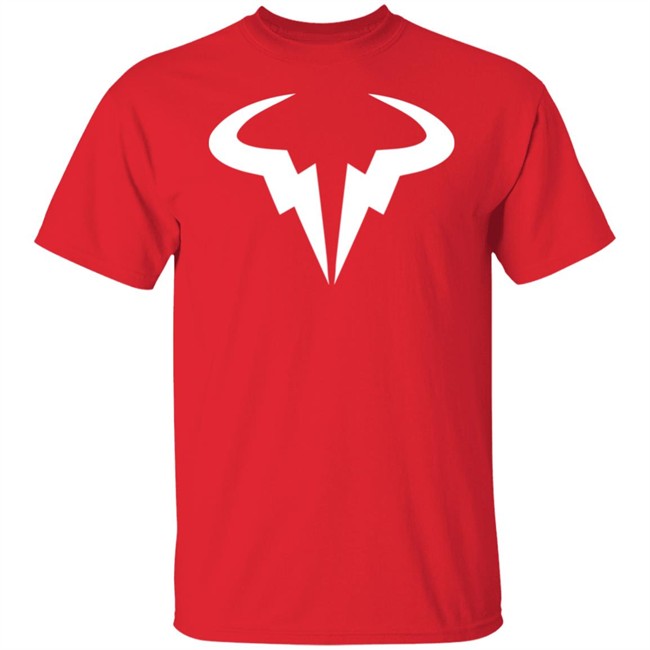 Rafael Nadal Logo Bull shirt - Nadal to auction French Open shirt Rafael Nadal Logo Bull shirt - Nadal to auction French Open shirt