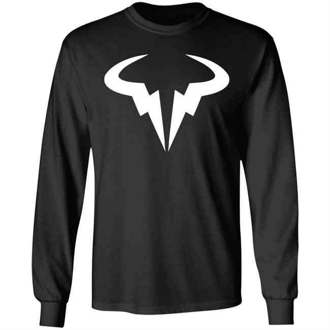 Rafael Nadal Logo Bull shirt - Nadal to auction French Open shirt Rafael Nadal Logo Bull shirt - Nadal to auction French Open shirt