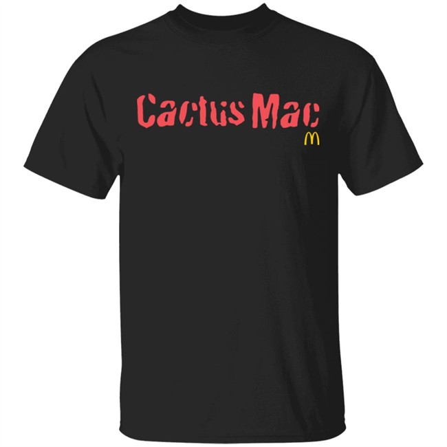 Travis Scott x McDonald's Cactus Mac T Shirt Black