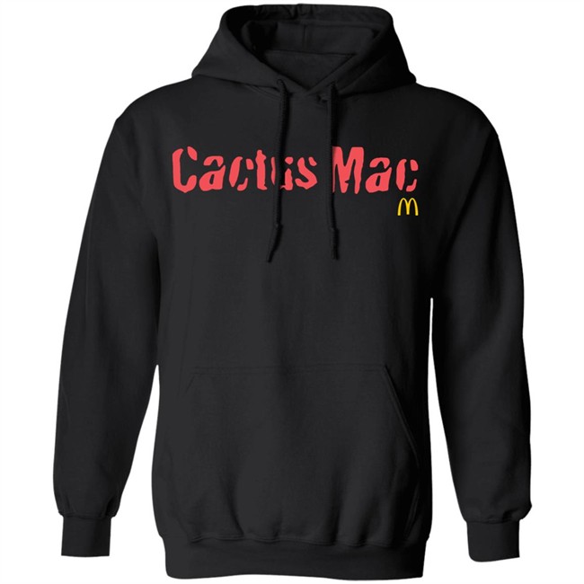 Travis Scott x McDonald's Cactus Mac T Shirt Black Travis Scott x McDonald's Cactus Mac T Shirt Black