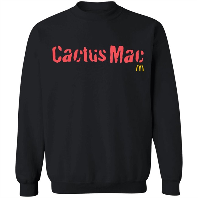 Travis Scott x McDonald's Cactus Mac T Shirt Black Travis Scott x McDonald's Cactus Mac T Shirt Black