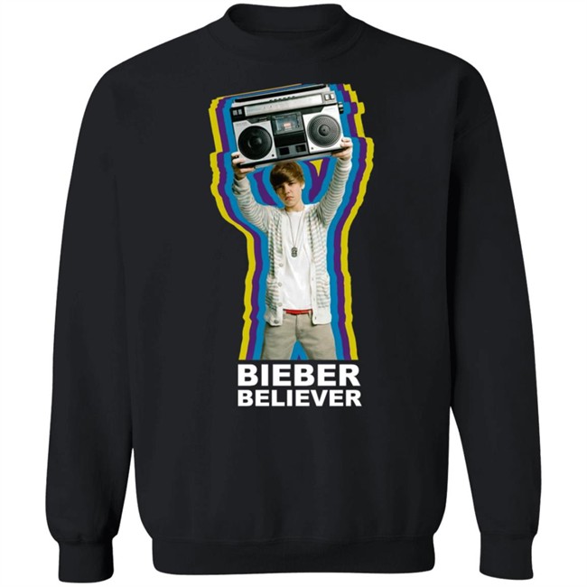 Bieber Believer Merch Boombox T Shirt Bieber Believer Merch Boombox T Shirt