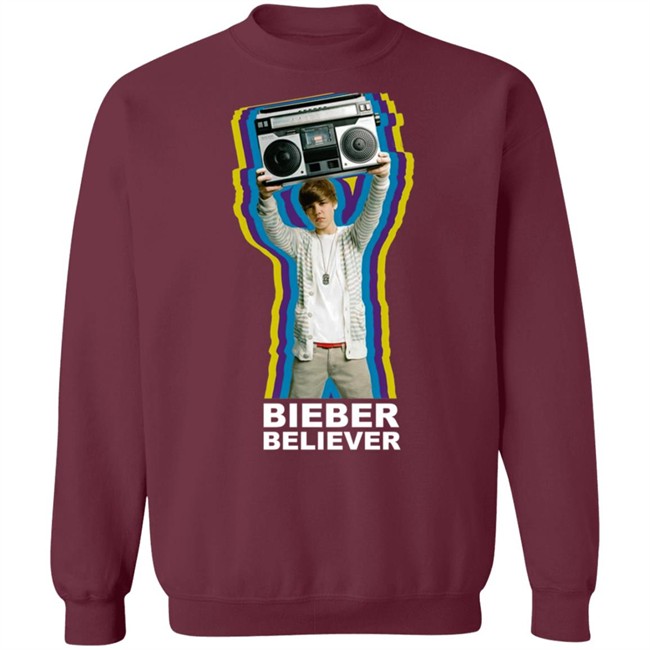 Bieber Believer Merch Boombox T Shirt Bieber Believer Merch Boombox T Shirt