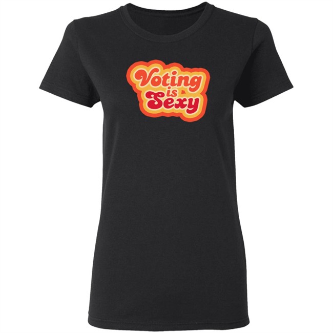 Zach Braff Voting Is Sexy Red Tee Shirt Zach Braff Voting Is Sexy Red Tee Shirt