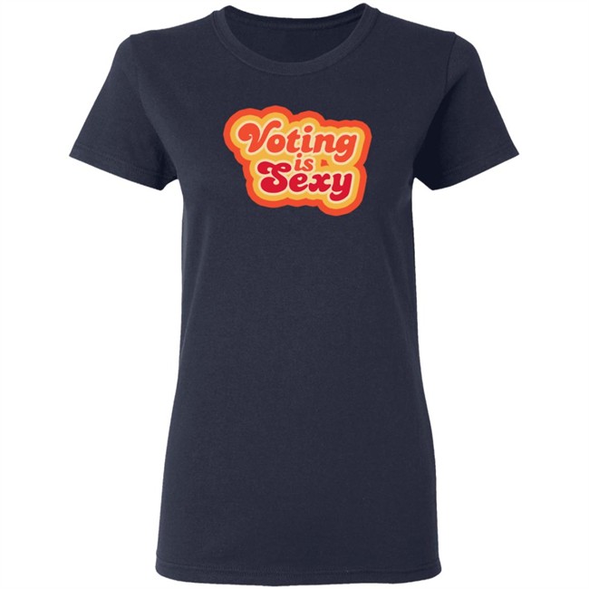 Zach Braff Voting Is Sexy Red Tee Shirt Zach Braff Voting Is Sexy Red Tee Shirt