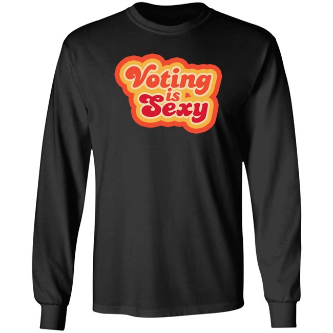 Zach Braff Voting Is Sexy Red Tee Shirt Zach Braff Voting Is Sexy Red Tee Shirt