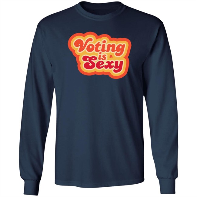 Zach Braff Voting Is Sexy Red Tee Shirt Zach Braff Voting Is Sexy Red Tee Shirt
