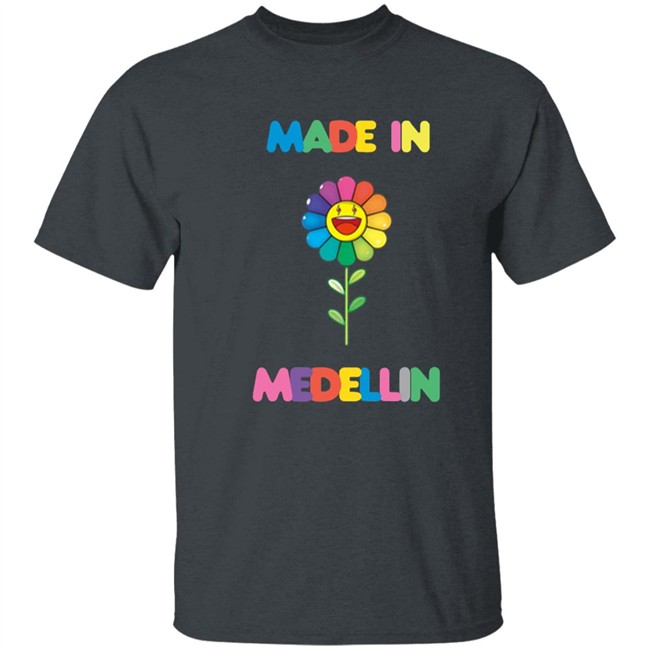Made In Medellin Hooded sweatshirt with song J Balvin Blanco Made In Medellin Hooded sweatshirt with song J Balvin Blanco
