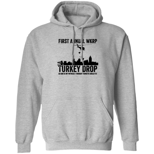 Wkrp Turkey Drop Tee Shirt Wkrp Turkey Drop Tee Shirt