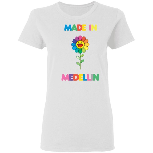 Made In Medellin Hooded sweatshirt with song J Balvin Blanco Made In Medellin Hooded sweatshirt with song J Balvin Blanco