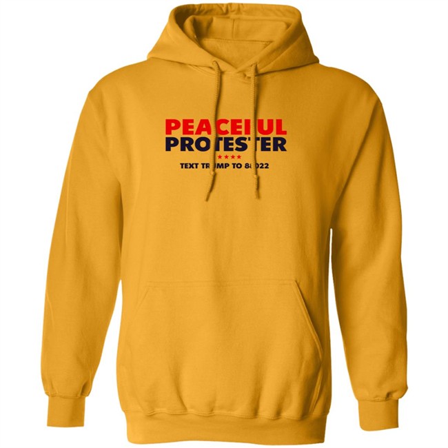 Donald J Trump Merch Store Peaceful Protester Tee Shirt Donald J Trump Merch Store Peaceful Protester Tee Shirt