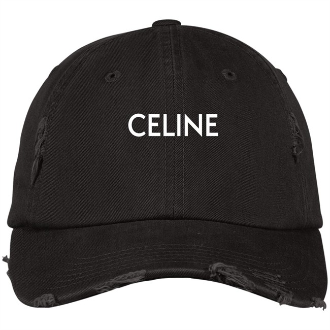 Celine Shop Merch Hat Celine Black