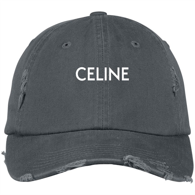 Celine Shop Merch Hat Celine Black Celine Shop Merch Hat Celine Black