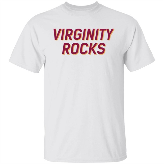 Virginity Rocks t shirt