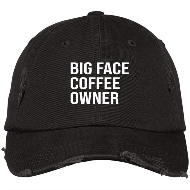 Big Face Coffee Owner Hat