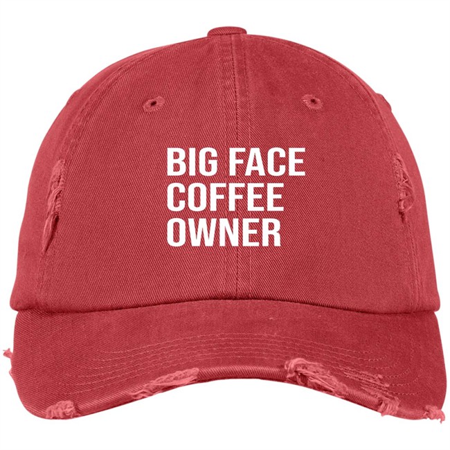 Big Face Coffee Owner Hat Big Face Coffee Owner Hat